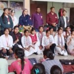 Conclusion of the seven-day special NSS camp at VVP College. IMAGE CREDIT TO रिपोर्टर