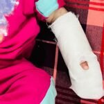 Nine-month-old baby’s finger accidentally cut due to negligence at Sarvodaya Hospital. IMAGE CREDIT TO REPORT