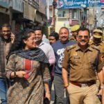 Administrative Inspection of Holi Procession Routes in Nagina; Special Vigilance Directed at Sensitive Locations IMAGE CREDIT TO POLICE