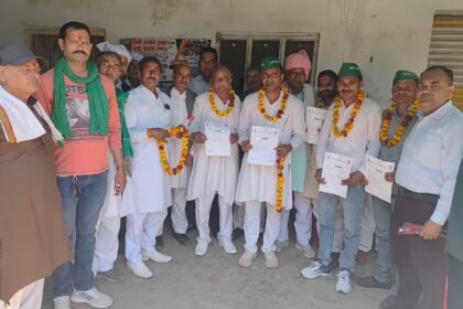 Meeting of the Bhartiya Haldhar Kisan Union IMAGE CREDIT TO भारतीय हलधर किसान यूनियन