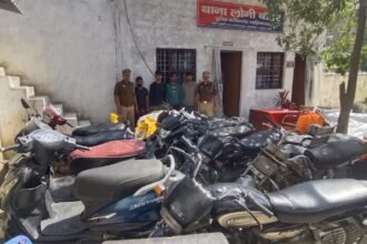 The Loni Border police busted a vehicle theft gang; 4 accused arrested IMAGE CREDIT TO POLICE