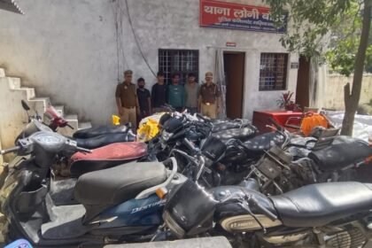 The Loni Border police busted a vehicle theft gang; 4 accused arrested IMAGE CREDIT TO POLICE