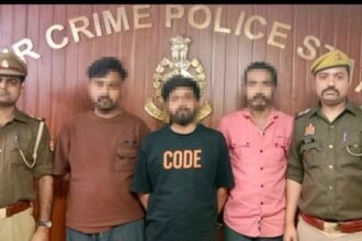 Three members of a gang involved in fraud by sending APK files have been arrested by the Cyber Police Station. IMAGE CREDIT TO POLICE
