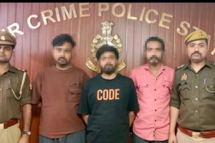 Three members of a gang involved in fraud by sending APK files have been arrested by the Cyber Police Station. IMAGE CREDIT TO POLICE