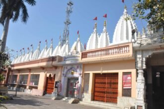 Due to the lunar eclipse, the Holi festival was not celebrated in Shamli, and temple doors remained closed. IMAGE CREDIT TO REPORTER