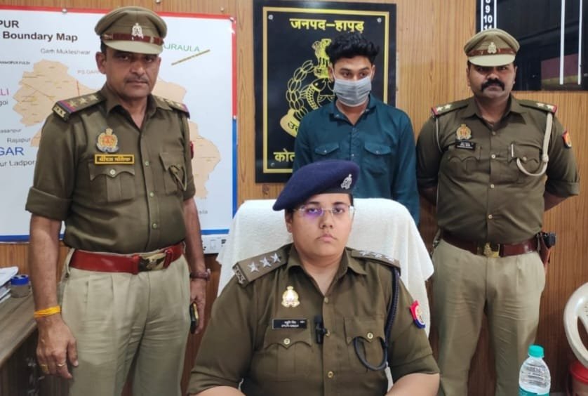 Revelation of the Vijay murder case on Holi: Police arrested one accused, recovered an illegal firearm and a motorcycle IMAGE CREDIT TO POLICE