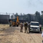 GDA’s Bulldozer in Dasna: Illegal colony spread over 12,000 square meters demolished; major action amid protests IMAGE CREDIT TO AUTHORITY