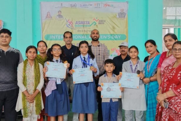 On Women’s Day, sporting talents shone at Asmita League IMAGE CREDIT TO सूचना विभाग
