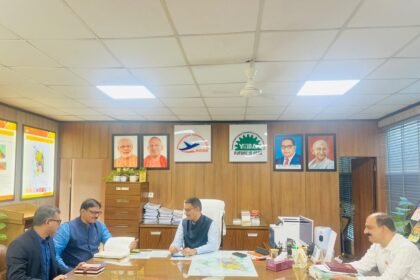 Children of farmers who gave land for the airport will get employment; an important meeting held on statutory rights IMAGE CREDIT TO AUTHORITY