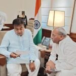 MP Rajkumar Sangwan met Nitin Gadkari regarding farmers’ issues related to the fifth phase of the Delhi-Meerut Expressway IMAGE CREDIT TO सांसद सांगवान
