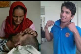 Son was in an unconscious state for 13 years IMAGE CREDIT TO रिपोर्टर