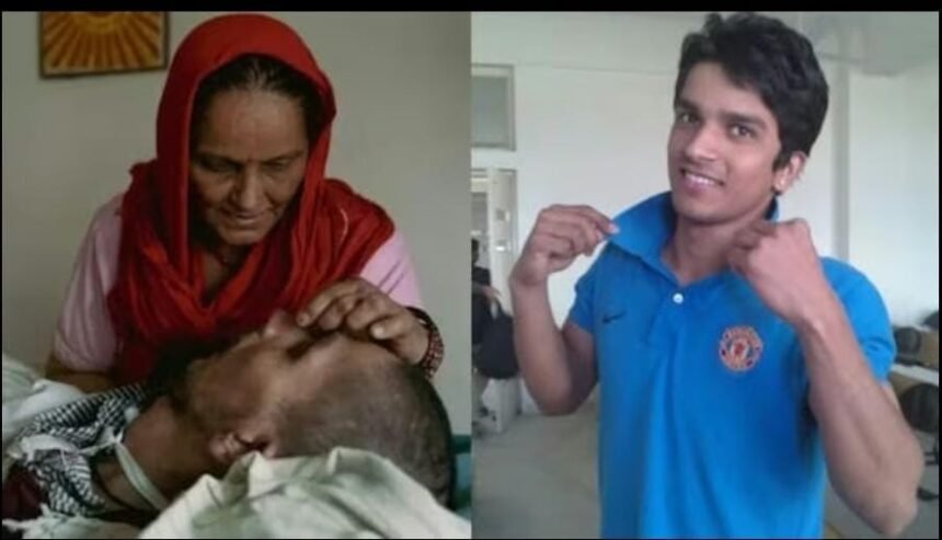 Son was in an unconscious state for 13 years IMAGE CREDIT TO रिपोर्टर