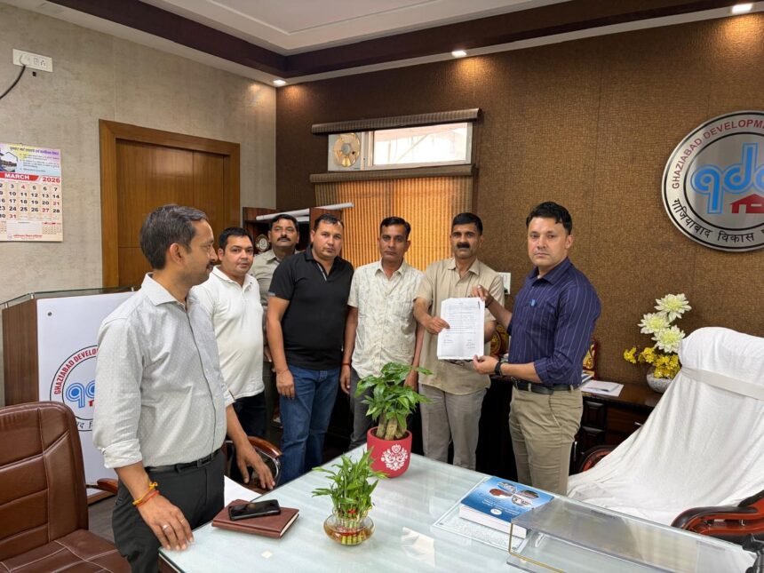 Ghaziabad’s new future: Farmers moving towards Harnandipuram, crossing the 130-hectare mark IMAGE CREDIT TO प्राधिकरण