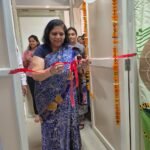 Chief Income Tax Commissioner Dr. Renuka Jain Gupta inaugurated the infant care room at Ghaziabad Passport Office IMAGE CREDIT TO पासपोर्ट कार्यालय