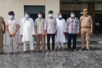 Mussoorie Police arrested 6 accused from village Nahal on charges of anti-national activity IMAGE CREDIT TO POLICE