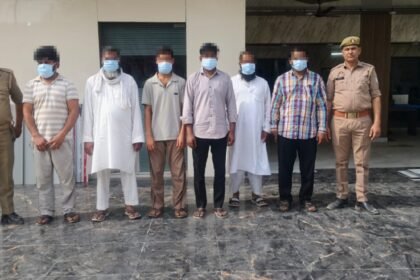 Mussoorie Police arrested 6 accused from village Nahal on charges of anti-national activity IMAGE CREDIT TO POLICE