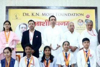 Youth will be able to move forward only by paying special attention to skill development: Jayant Chaudhary IMAGE CREDIT TO रिपोर्टर