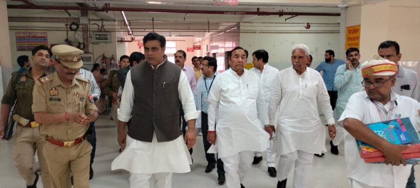 Government Assurance Committee meeting concluded, inspected District Hospital and Nikita Greentech Plant IMAGE CREDIT TO INFORMATION DEPARTMENT