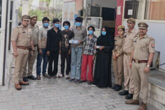 Kaushambi police arrest gang taking photographs of security forces, including at railway stations. IMAGE CREDIT TO POLICE