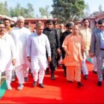 The Chief Minister inspected the development works of Maa Shakambhari Devi Dham IMAGE CREDIT TO सूचना विभाग