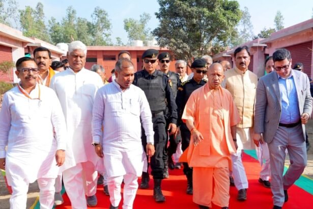 The Chief Minister inspected the development works of Maa Shakambhari Devi Dham IMAGE CREDIT TO सूचना विभाग