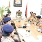 Crime meeting held under the chairmanship of Police Commissioner regarding crime control IMAGE CREDIT TO POLICE