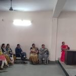 A workshop on personality development and aesthetics was organized, providing employment-oriented guidance to the female students IMAGE CREDIT TO विद्यालय