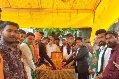 The 168th Shaurya Diwas (Bravery Day) of Veerangana Avanti Bai Lodhi was celebrated with great enthusiasm IMAGE CREDIT TO रिपोर्टर