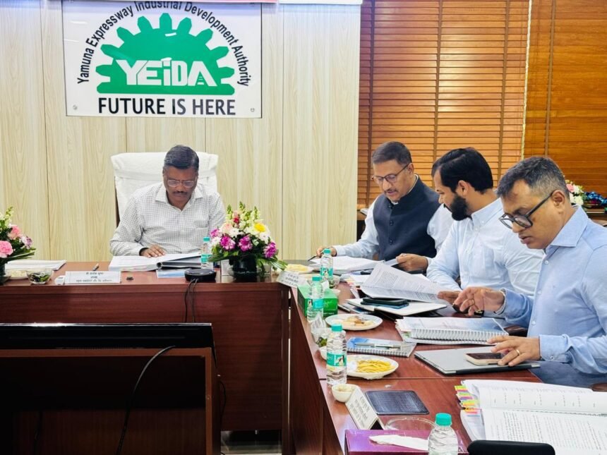 Major decisions in the YEIDA board meeting: The 2026–27 budget was approved, and land rates were increased IMAGE CREDIT TO प्राधिकरण