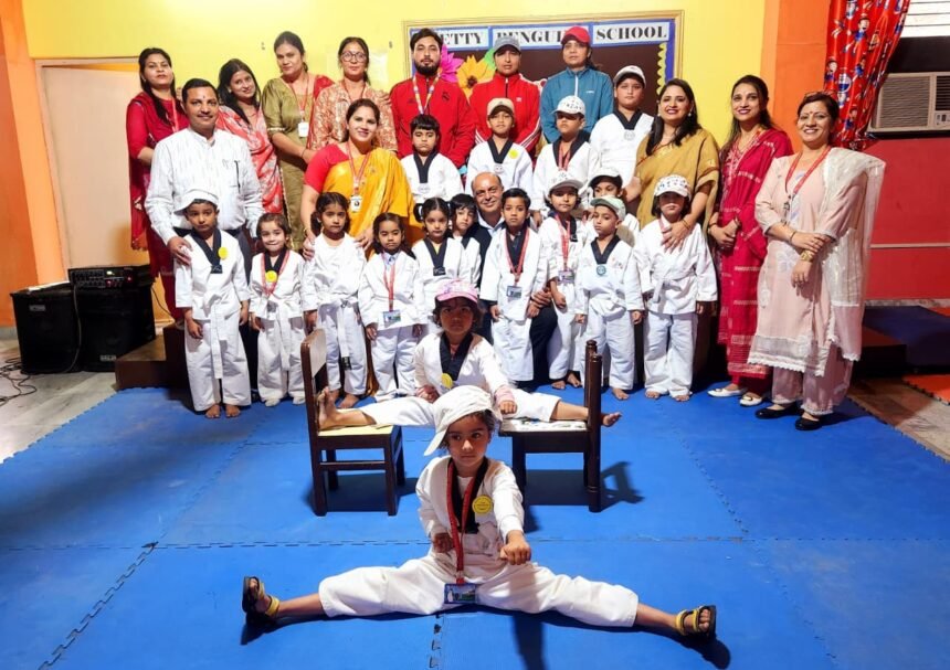 Grand conclusion of the Spring Fling camp; the young students’ talents added vibrant colors IMAGE CREDIT TO स्कूल