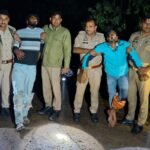 Two cattle smugglers arrested after an encounter; injured by police gunfire. IMAGE CREDIT TO POLICE