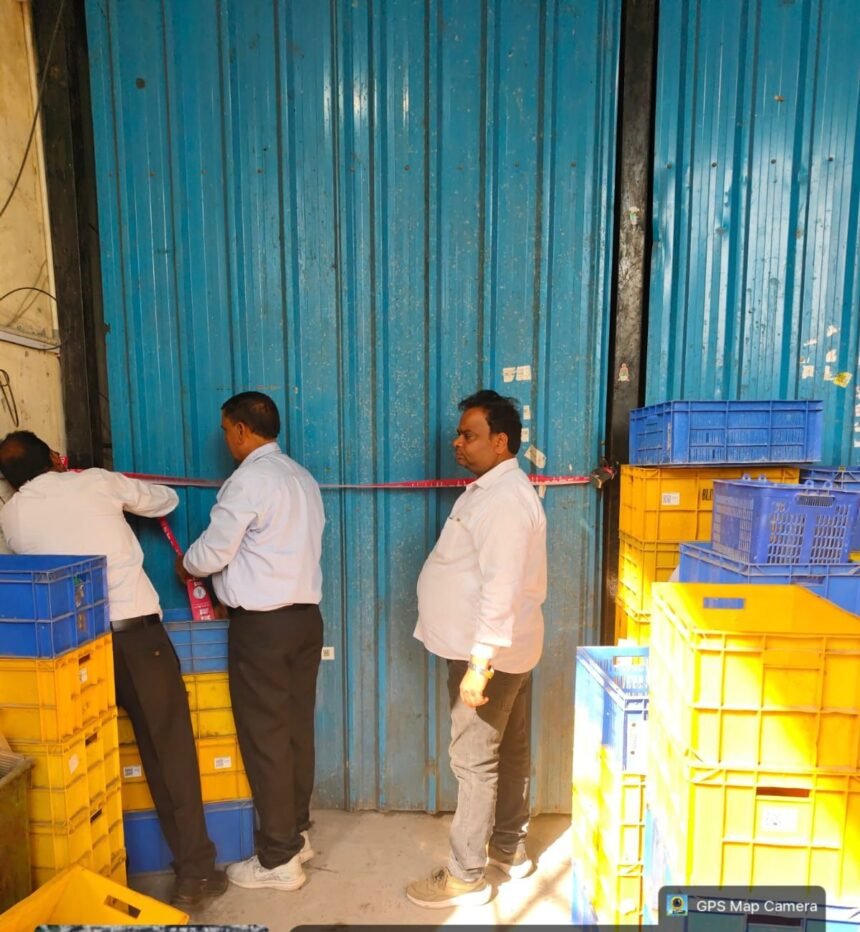 GDA cracks down on illegal constructions in Ghaziabad: Illegal warehouses of BlinkIt and BigBasket sealed in Shastri Nagar and Kavi Nagar IMAGE CREDIT TO प्राधिकरण