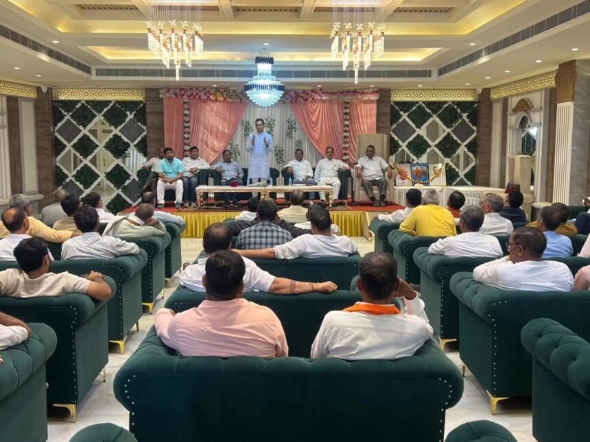 The BJP is working to make the inauguration of Jewar Airport historic, with strategic meetings completed across all divisions. IMAGE CREDIT TO भाजपा