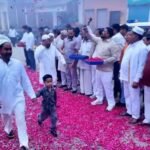 Eid-ul-Fitr was celebrated with great joy and a spirit of brotherhood; in Jewar, it reflected a fine example of Ganga-Jamuni culture. IMAGE CREDIT TO रिपोर्टर