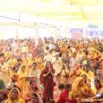 Offerings for world peace: massive crowd gathers at the grand yajna. IMAGE CREDIT TO रिपोर्टर