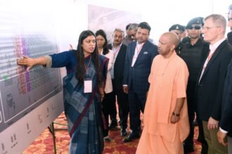 High alert before Jewar Airport inauguration IMAGE CREDIT TO सूचना विभाग