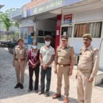 Anti-national activity: Police arrested three accused; a minor also involved along with a woman. IMAGE CREDIT TO पुलिस