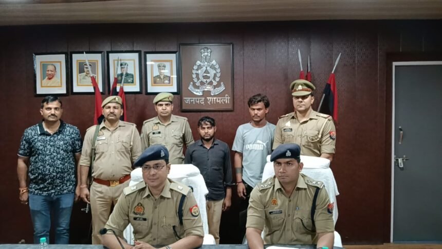 The murder of an elderly woman in Raipur was solved within 4 hours, and two accused have been arrested. IMAGE CREDIT TO पुलिस