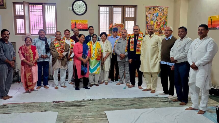 On Martyrs' Day, tributes were paid to the brave sons of the nation, and nominated councillors were honored. IMAGE CREDIT TO रिपोर्टर