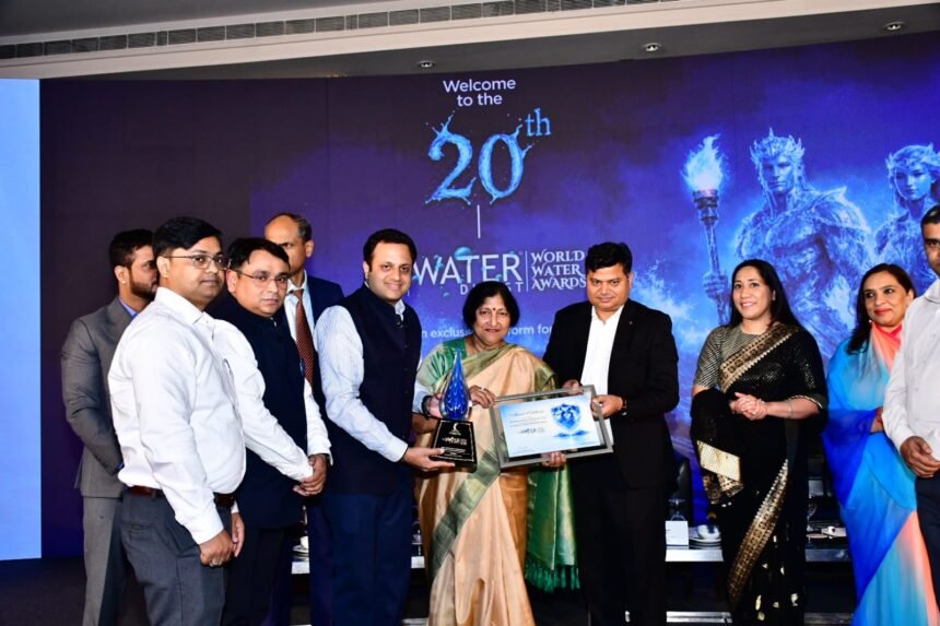 Ghaziabad Municipal Corporation received an award in two categories for outstanding performance. IMAGE CREDIT TO नगर निगम