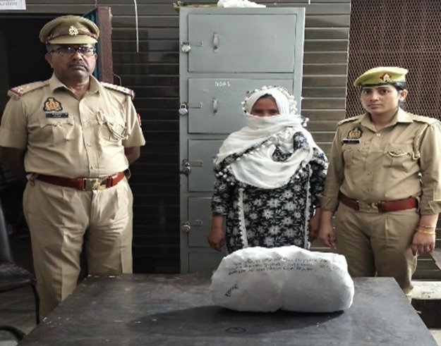 Police campaign against narcotic substances; woman arrested with 2 kg of cannabis. IMAGE CREDIT TO POLICE