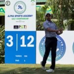 Spectacular comeback! Suneet Choudharsia dazzles in the second round, takes the top spot with a four-shot lead. IMAGE CREDIT TO अल्फा स्पोर्ट्स अकादमी