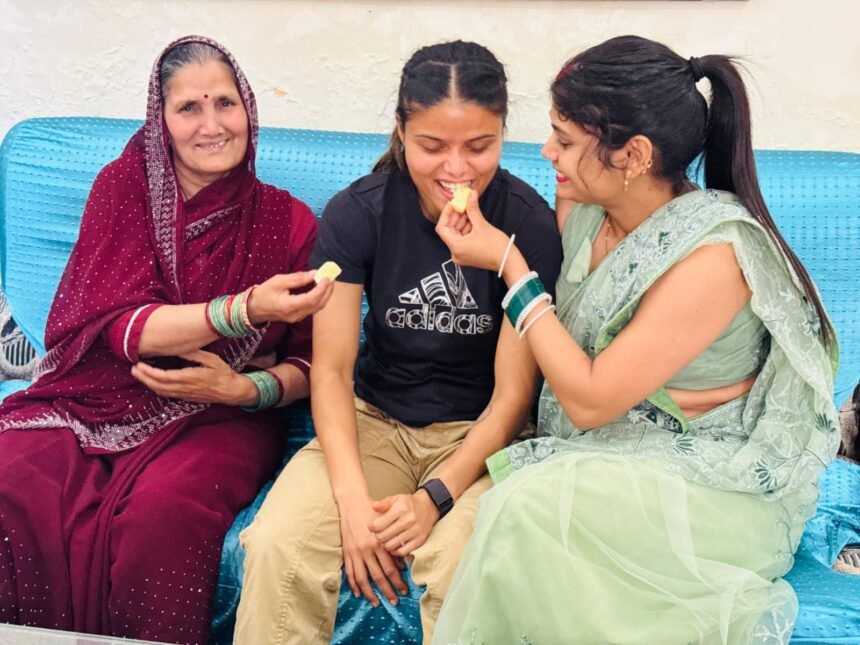 Paralympic bronze medalist Simran Sharma receives a grand welcome in Modinagar and is appointed as a Panchayat Raj officer. IMAGE CREDIT TO सिमरन शर्मा