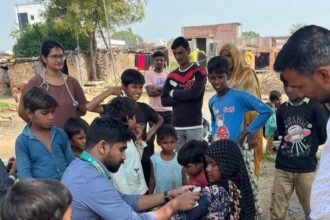 Fight against TB intensifies: Saraswati Medical Sciences launches a major public awareness campaign, delivering a powerful message through street plays. IMAGE CREDIT TO सरस्वती इंस्टिट्यूट