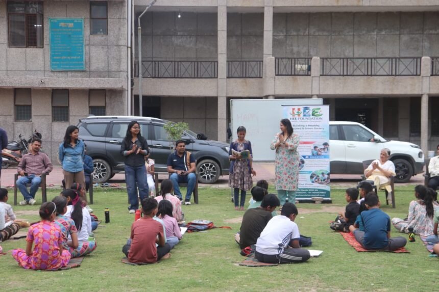 On Ram Navami, HEE Foundation’s initiative raised awareness IMAGE CREDIT TO एचईई फाउंडेशन