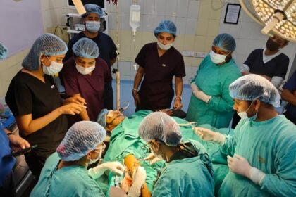 Complex AV fistula surgery successful, bringing new hope for kidney patients IMAGE CREDIT TO सरस्वती इंस्टिट्यूट