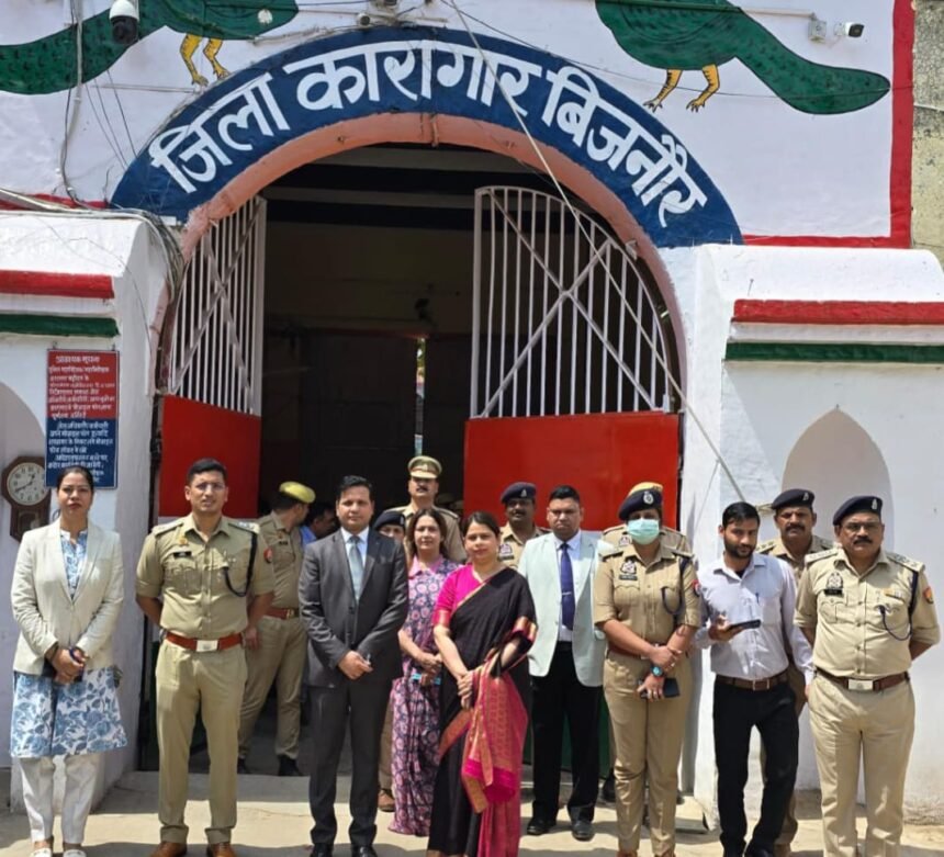 Under the leadership of the District Judge, the District Magistrate (DM) and Superintendent of Police (SP) conducted an inspection of the district jail. IMAGE CREDIT TO INFORMATION DEPARTMENT