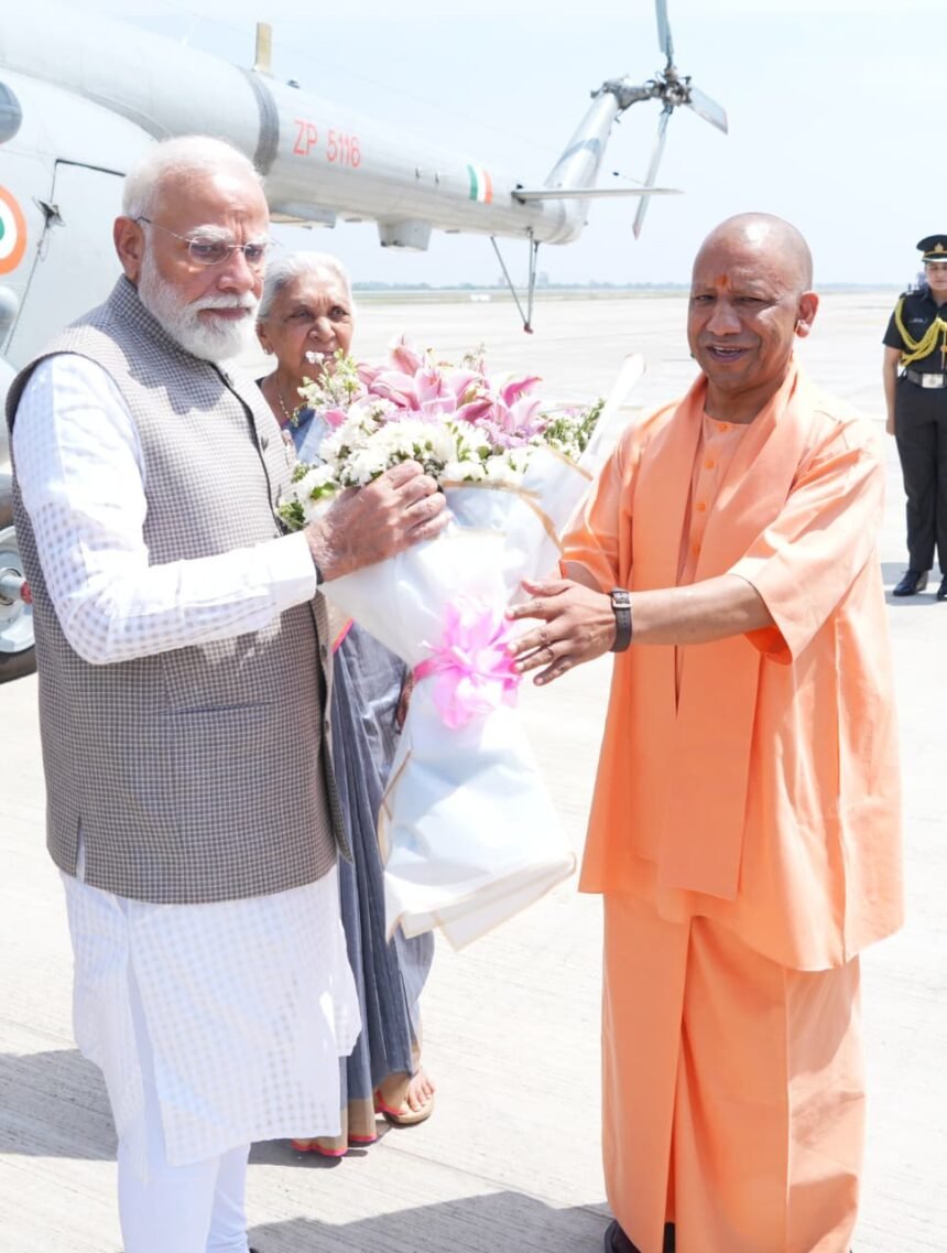 The Jewar Airport will transform the direction and condition of Uttar Pradesh, said Chief Minister Yogi Adityanath. IMAGE CREDIT TO INFORMATION DEPARTMENT