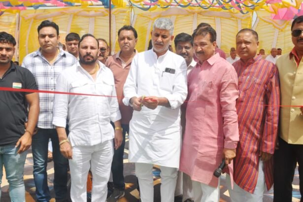 On the death anniversary of Chaudhary Mahavir Singh Nirwal, a grand wrestling tournament was held in Sehta, where the athletes showcased their strength and skill. IMAGE CREDIT TO रिपोर्टर