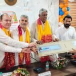 The Chief Minister launched schemes for Anganwadi workers, with a live broadcast also taking place in Shamli. IMAGE CREDIT TO INFORMATION DEPARTMENT